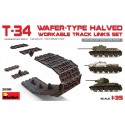 1:35 T-34 WAFER-TYPE HALVED WORKABLE TRACK LINKS SET