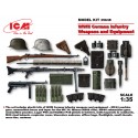 1:35 WWII German Infantry Weapons and Equipment