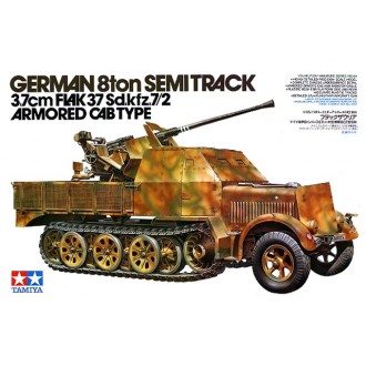 1:35 GERMAN 8 TON HALFTRACK FLAKVIERLING 38 - Sdkfz.7/1