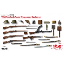 1:35 WWI RUSSIAN INFANTRY WEAPON AND EQUIPMENT