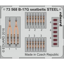 B-17G seatbelts STEEL 1/72