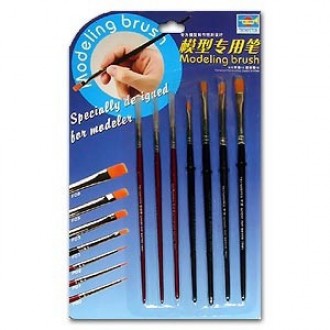 SURVIVAL WEATHERING BRUSHES SET 5 BRUSHES