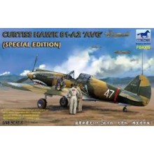 1:48 Curtiss Hawk 81-A2 AVG (Special Edition with 3 resin figs + 1:1 patch)