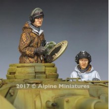 1/35 Panzer Crew Winter Set 2 figures