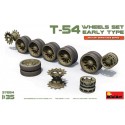 1:35 T-54 WHEELS SET. EARLY TYPE