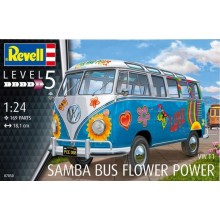 1:24 VW T1 Samba Bus Flower Power