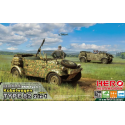 1:35 German PKW Typ k1 Kubelwagen Type 82 2 in 1 with MG34