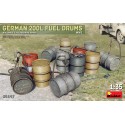 German 200L Fuel Drum Set WW2 1:35
