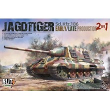 1/35 Sd.Kfz.186 Jagdtiger early/late production 2 in 1