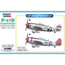 1:48 P-47D Thunderbolt Fighter