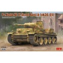 1:35 Pz.Kpfw.VI (7,5cm) Ausf.B (VK36.01) with Workable Track Links