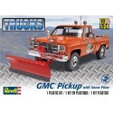 GMC Pickup w/ Snow Plow 1:24