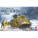 1:35 U.S M4A3 (76) W Sherman w/ Figures Special Edition