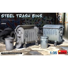 1:35 Steel Trash Bins