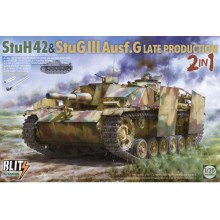 1:35 StuH42&StuG III Ausf.G Late Prodution 2 in 1