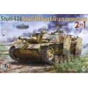 PRE-ORDER 1:35 StuH42&StuG III Ausf.G Late Prodution 2 in 1