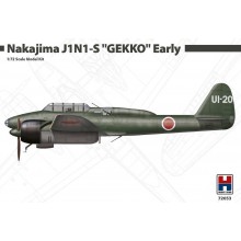 1:72 Nakajima J1N1-S "GEKKO" Early (FUJIMI + CARTOGRAF)