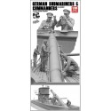 PRE-ORDER German Submariners & Commanders loading (SET 5 resin figures)