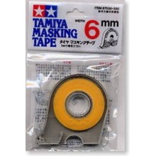 Masking Tape w/ dispenser 6mm