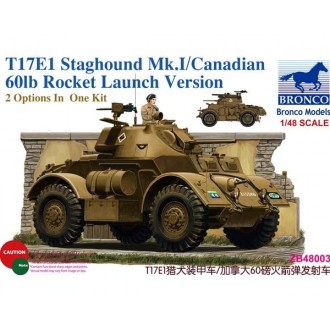 1:35 T17E1 Staghound Mk. I (Late Production) w/ 60lb rocket