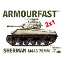 1:72 Sherman M4A3 75mm (2 kit x box) 