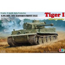 1:35 Tiger I Early Production with Full Interior