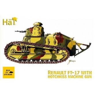 FT-17 Renault Tank with Hotchkiss MG