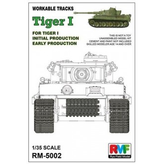 1:35 Workable Tracks for Tiger I Early Production