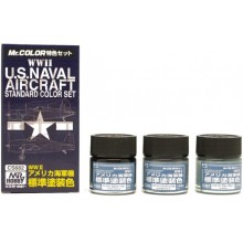 SET 3 COLORS US NAVY WWII AIRCRAFTS
