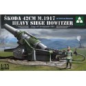 1:35 Skoda 42cm M.1917 Heavy Siege Howitzer with Erich von Manstein