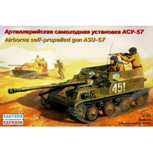 1:35 ASU-57 RUSSIAN ASSAULT AIRBORNE SELF-PROPELLED GUN