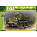 Т-34 RUSSIAN MEDIUM TANK, MODEL 1941 1:35