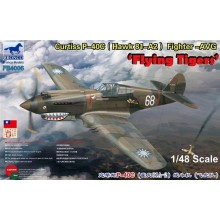 1:48 Curtiss P-40C Hawk 81-A2 Fighter - AVG Flying Tigers